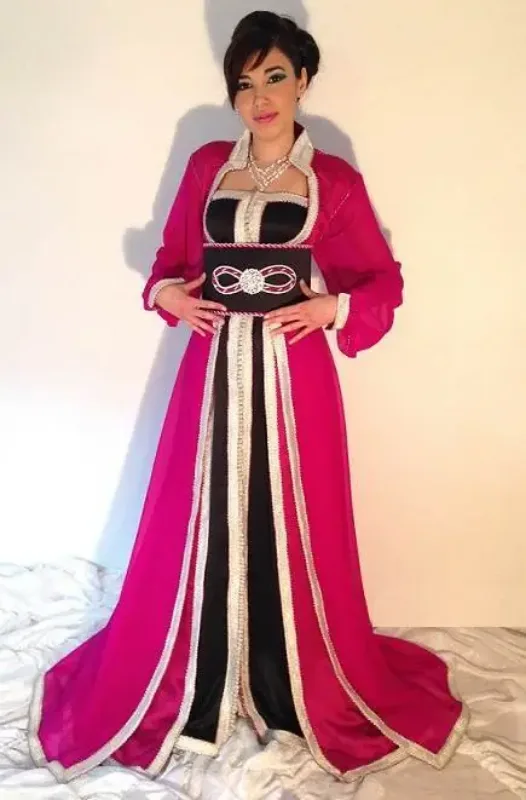 Picture of Radhe Designer Blue Georgette Kaftan Dress for Women - F6001