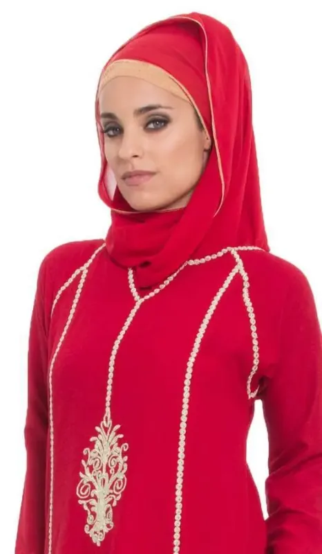 Picture of Radhe Designer Purple Georgette Kaftan Dress for Women - F6925