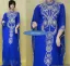 Picture of Black Georgette Kaftan Dress for Women - Look 11522