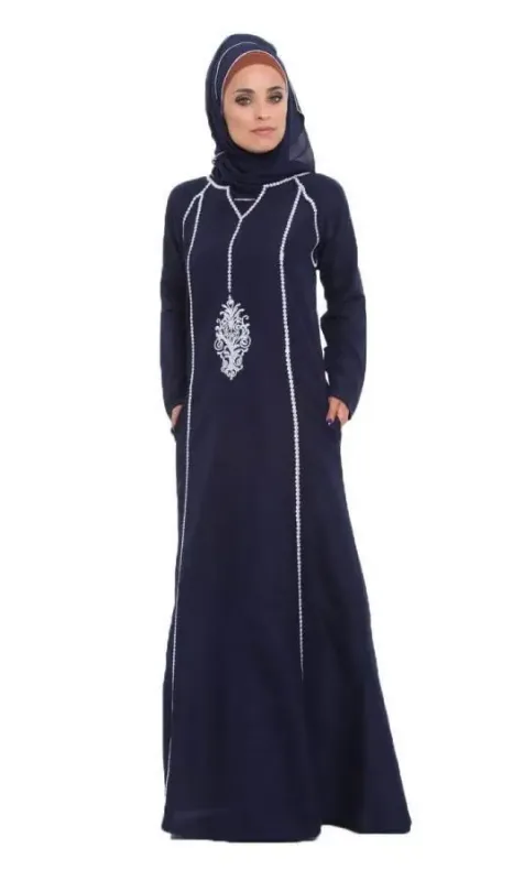 Picture of Radhe Designer Pink Cotton Kaftan Dress for Women - F6973