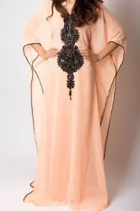 Picture of wedding gown for short bride,abaya,jilbab,kaftan dress,