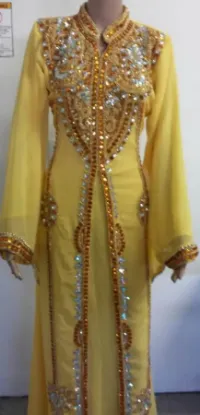 Picture of wedding gown headpieces,abaya,jilbab,kaftan dress,dubai