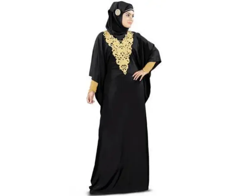 Picture of Radhe Designer Purple Georgette Kaftan Dress for Women - F6993