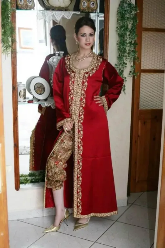Picture of Radhe Designer Multicolor Georgette Kaftan Dress for Women - F5794