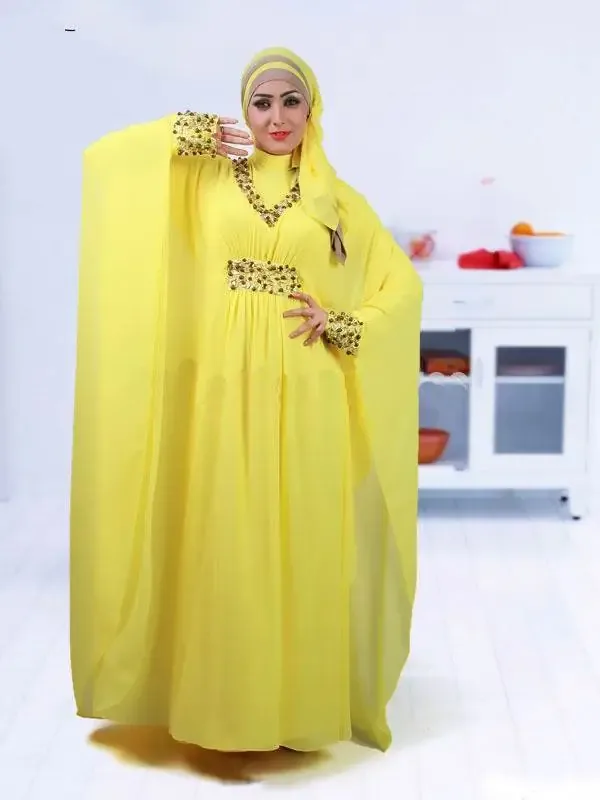 Picture of Radhe Designer Multicolor Georgette Kaftan Dress for Women - F5834