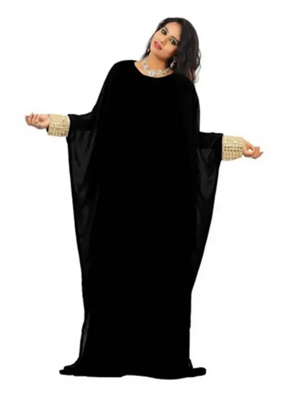 Picture of Radhe Designer Multicolor Georgette Kaftan Dress for Women - F5860