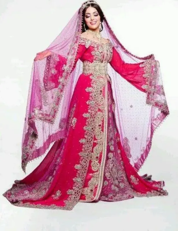 Picture of Radhe Designer Multicolor Georgette Kaftan Dress for Women - F5864