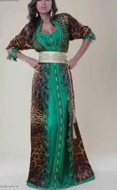 Picture of Radhe Designer Multicolor Georgette Kaftan Dress for Women - F5876