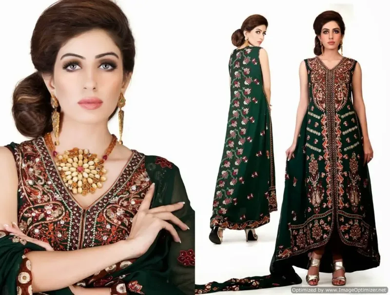 Picture of Radhe Designer Blue Georgette Kaftan Dress for Women - F5933