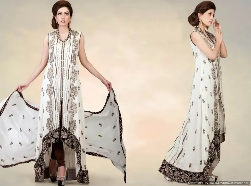 Picture of Radhe Designer Multicolor Georgette Kaftan Dress for Women - F5928
