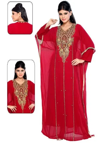 Picture of whole oem design modest maxi gown fashion blouses tunic