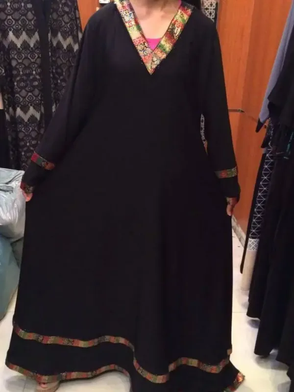 Picture of Radhe Designer Multicolor Georgette Kaftan Dress for Women - F1451