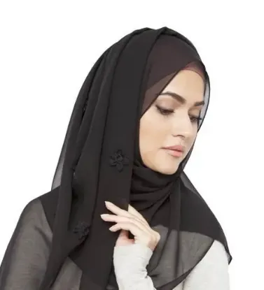 Picture of Women Retro Maxi Cotton Headscarf Inner Hijab Cap U,hijab