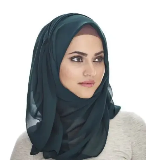 Picture of Women Retro Maxi Cotton Headscarf Inner Hijab Cap U,hijab