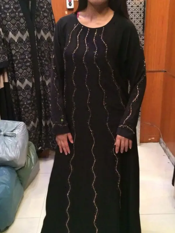 Picture of Radhe Designer Multicolor Georgette Kaftan Dress for Women - F1450