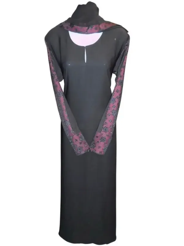 Picture of Multi Color Georgette Kaftan Dress for Women - Look 11896
