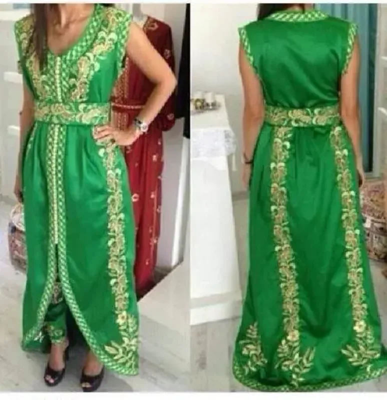 Picture of Radhe Designer Multicolor Georgette Kaftan Dress for Women - F8362