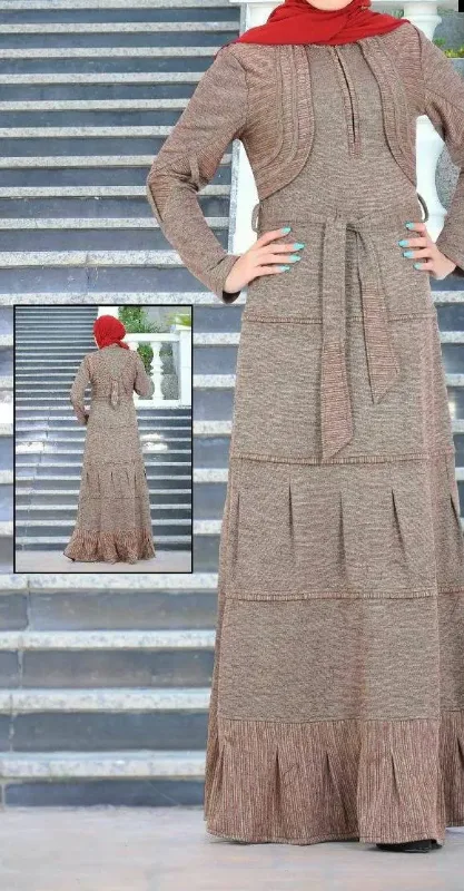 Picture of Radhe Designer Multicolor Georgette Kaftan Dress for Women - F11434