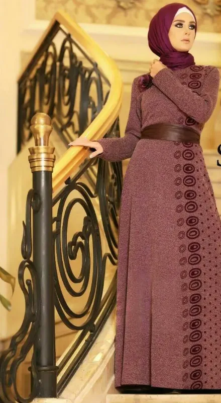 Picture of Multi Color Georgette Kaftan Dress for Women - Look 11926