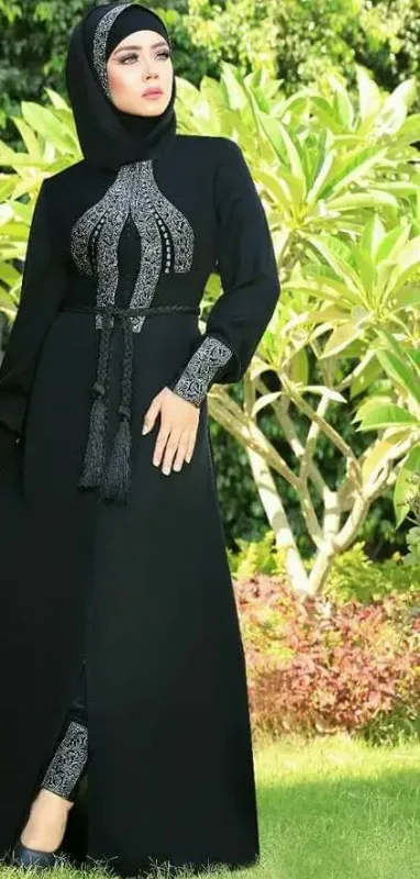 Picture of Radhe Designer Multicolor Georgette Kaftan Dress for Women - F11461