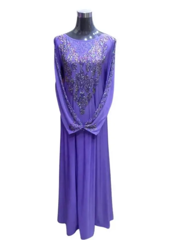 Picture of Radhe Designer Black Georgette Kaftan Dress for Women - F7399