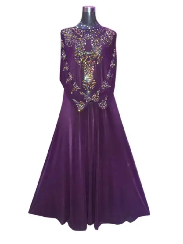 Picture of Radhe Designer Multicolor Georgette Kaftan Dress for Women - F7397
