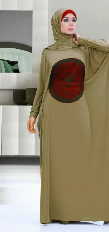 Picture of Radhe Designer Multicolor Georgette Kaftan Dress for Women - F11485