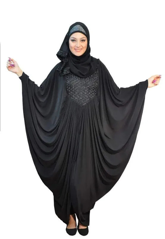 Picture of Radhe Designer Multicolor Georgette Kaftan Dress for Women - F11529