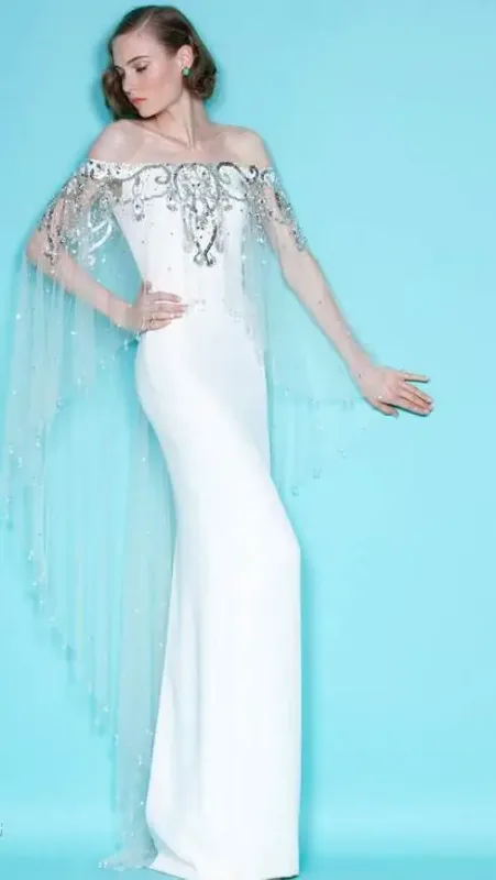Picture of Multi Color Georgette Kaftan Dress for Women - Look 11987