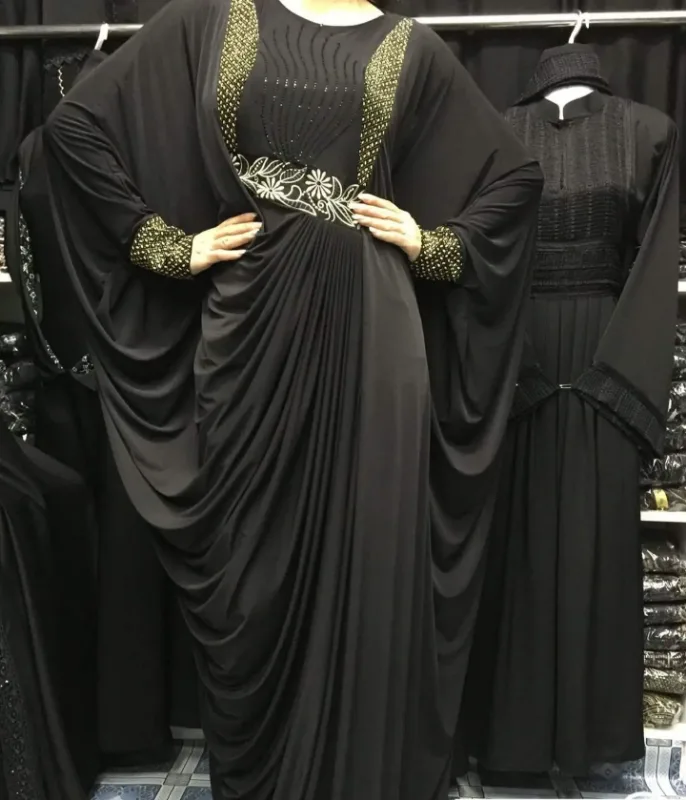 Picture of Radhe Designer Multicolor Georgette Kaftan Dress for Women - F10759