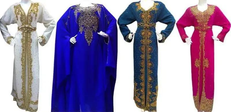 Picture of Radhe Designer Pink Cotton Kaftan Dress for Women - F10723