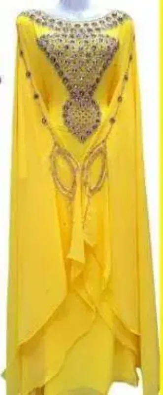 Picture of Radhe Designer Blue Georgette Kaftan Dress for Women - F10751