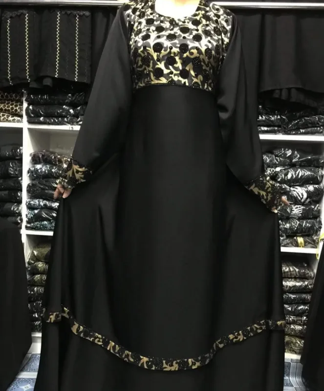 Picture of Radhe Designer Multicolor Georgette Kaftan Dress for Women - F10767
