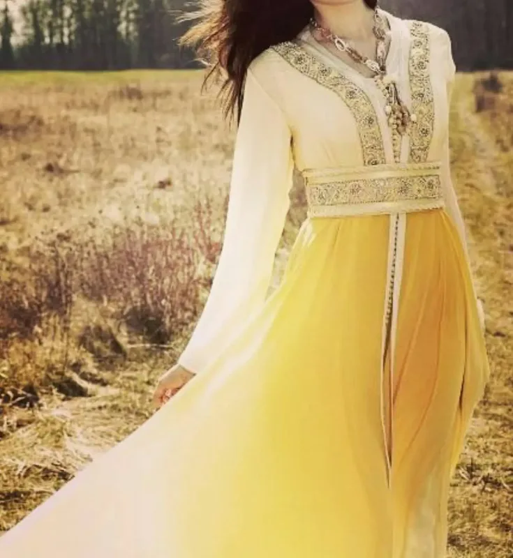 Picture of Radhe Designer Blue Georgette Kaftan Dress for Women - F10819