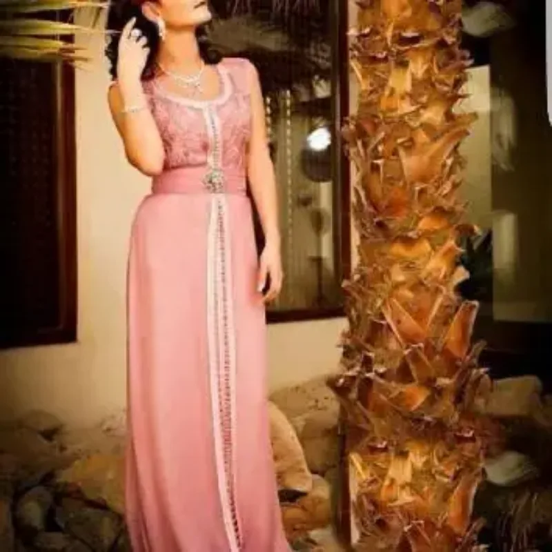 Picture of Radhe Designer Multicolor Georgette Kaftan Dress for Women - F10834