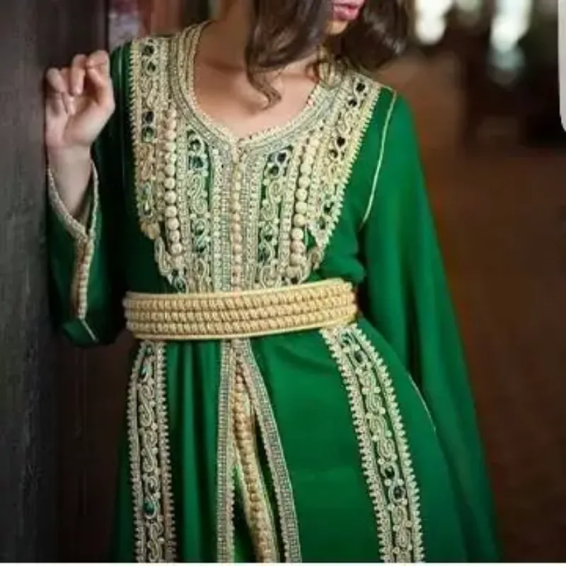 Picture of Radhe Designer Multicolor Georgette Kaftan Dress for Women - F10851