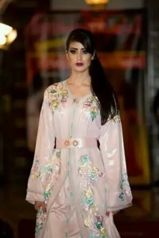 Picture of Radhe Designer Multicolor Georgette Kaftan Dress for Women - F10866