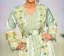 Picture of White Georgette Kaftan Dress for Women - Look 12107