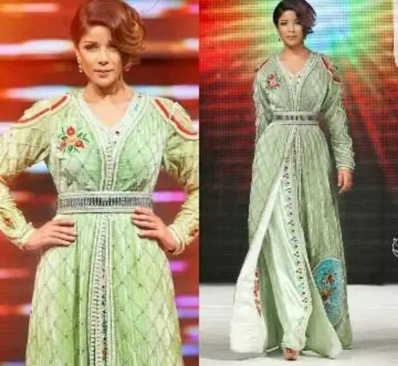 Picture of Radhe Designer Multicolor Georgette Kaftan Dress for Women - F10898
