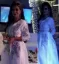 Picture of Black Georgette Kaftan Dress for Women - Look 12119