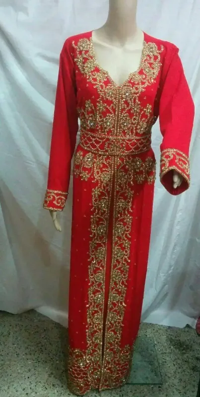 Picture of Radhe Designer Pink Cotton Kaftan Dress for Women - F10927