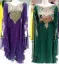 Picture of Yellow Georgette Kaftan Dress for Women - Look 12145