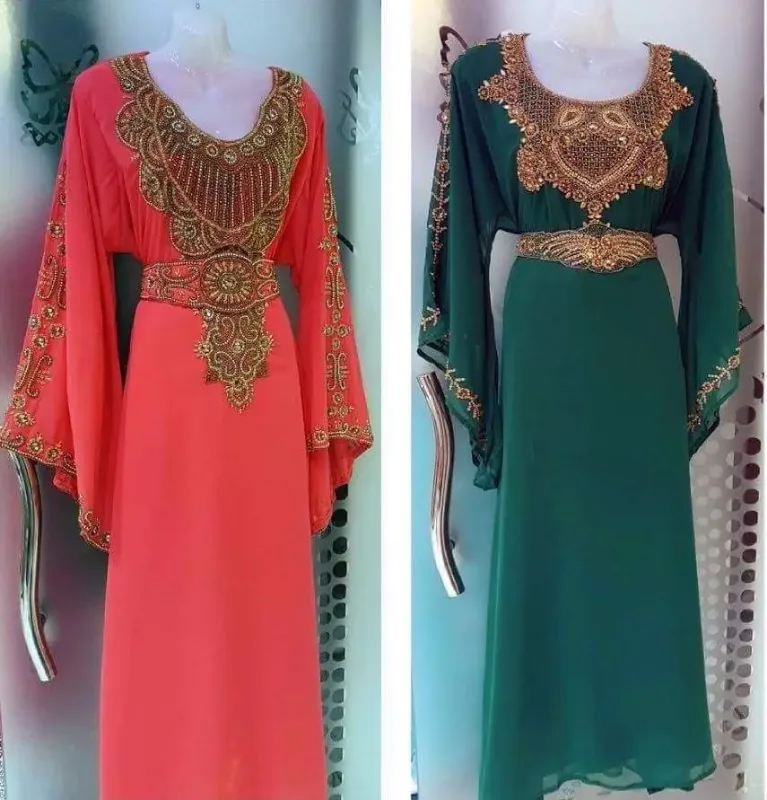 Picture of Radhe Designer Blue Georgette Kaftan Dress for Women - F10921