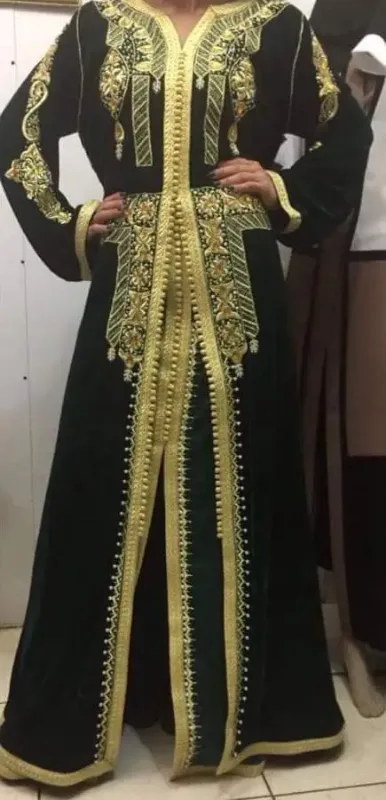 Picture of Radhe Designer Black Georgette Kaftan Dress for Women - F10939