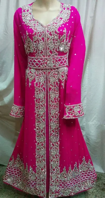 Picture of Radhe Designer Multicolor Georgette Kaftan Dress for Women - F10941