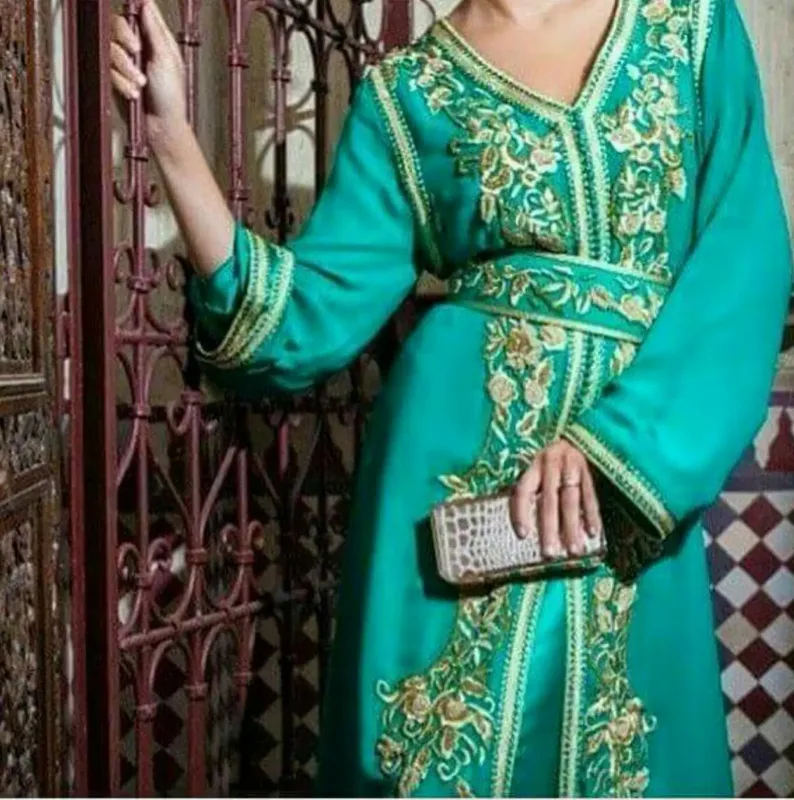 Picture of Radhe Designer Purple Georgette Kaftan Dress for Women - F10743