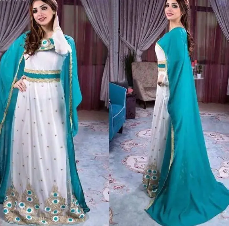 Picture of Radhe Designer Multicolor Georgette Kaftan Dress for Women - F10983