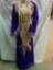 Picture of White Georgette Kaftan Dress for Women - Look 12209