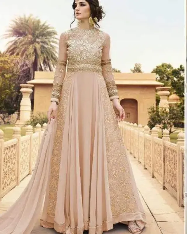 Picture of Radhe Designer Multicolor Georgette Kaftan Dress for Women - F11014