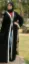 Picture of Black Georgette Kaftan Dress for Women - Look 12243